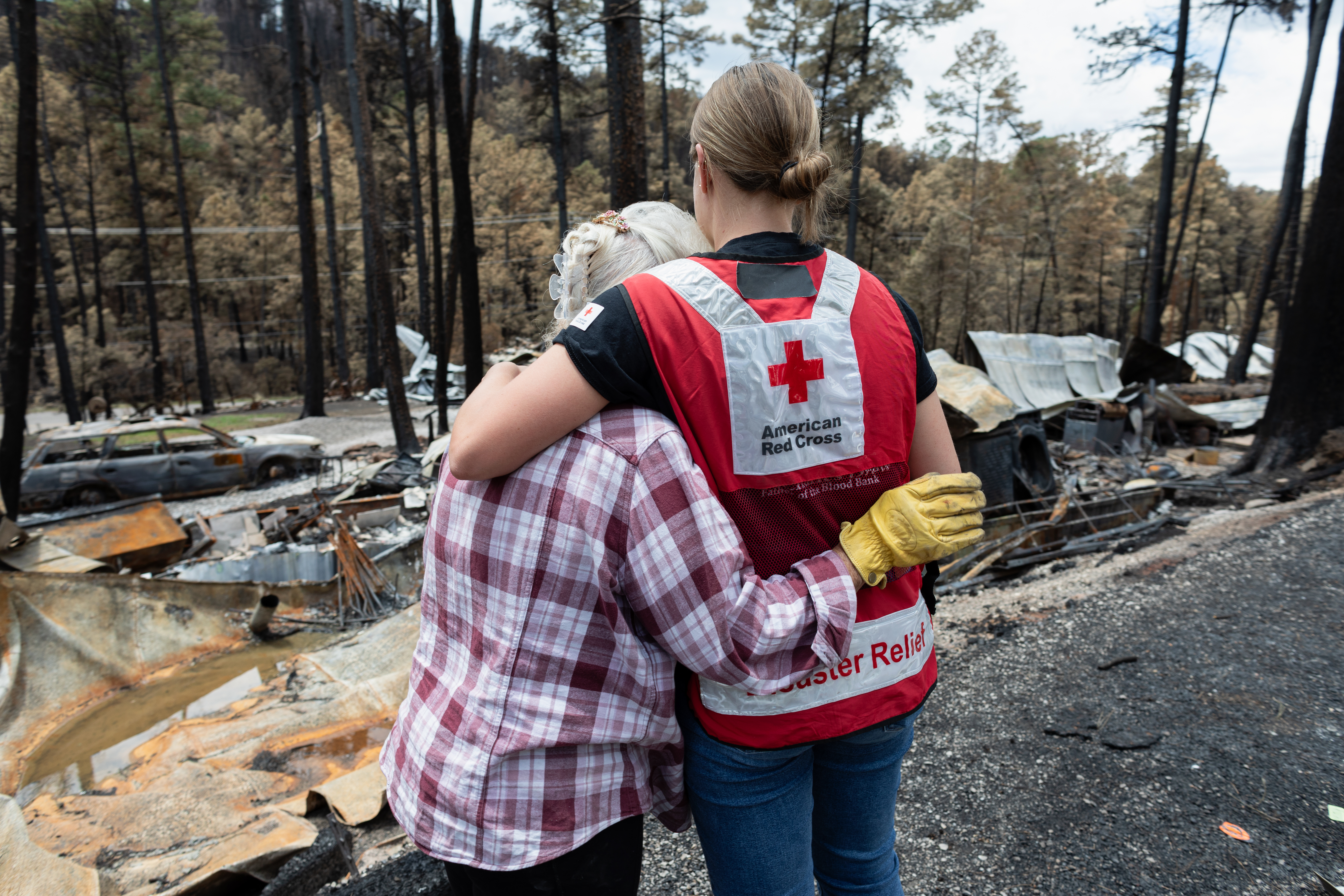 Ford has been working with the American Red Cross since WWI. Photo by Marko Kokic/American Red Cross